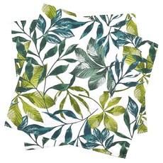 STYLE Decor 스타일데코 테이블 냅킨 토션 2매 세트 보태니컬 리프, 2개, 2개
