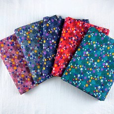 패브릭가게 방수원단 방수천 PU우레탄 150D듀스포 방수코팅 양면방수천 캔디꽃 예쁜체크 스트라이프 고급원단 이쁜원단 이불원단 커텐 식탁보 앞치마, 레드(589), 1개