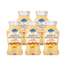 폰타나 디종 허니머스타드 190g 5병, 5개