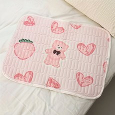 防水生理期床墊 可愛小狗圖案, 50x70cm, 1套