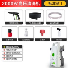 洗車機高壓水槍110V家用便攜大功率清洗機強力洗地神器, 標準款1