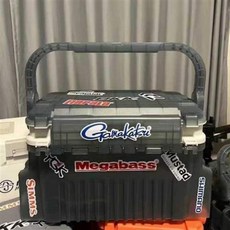 홍시로직 태클박스 하드테클박스 낚시용품 에기테클박스, 12L 대형 완비 투명그레이+로드홀더2+컵홀더