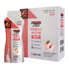 Ilyang Pharm Power Plus 能量凝膠桃味 10 包, 40克, 1盒