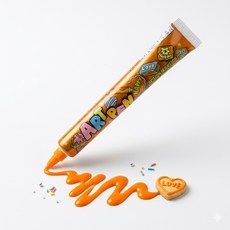 [썬데이베이커리] 초코펜 7색깔 고르기 먹을 수 있는 초콜릿펜-오렌지 특가할인(소비기한 26.04.06), 20g, 1개