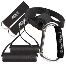 튜빙풀업밴드 도어앵커 핸드그립 발목 스트랩 고무줄 운동, 튜빙풀업밴드부가상품 핸드그립, 1개