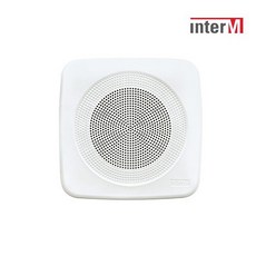 인터엠 아파트 세대 안내방송용 사각 스피커, 화이트, CS-301FS