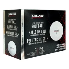 Kirkland Signature 高爾夫三層球, 白色, 1套, 24個裝