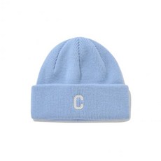 커버낫 비니 커버낫 모자 C 로고 베이직 아크릴 비니 스카이블루 349036