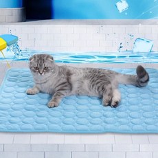 반려동물 반려견 애완동물 애완견 쿨방석 매트 쿨매트 아이스방석 강아지매트, XL(100X70cm), 1개