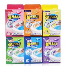 다나몰 플라워주사기 변기세정 방향 탈취 악취제거 6종향세트, 300g, 1세트