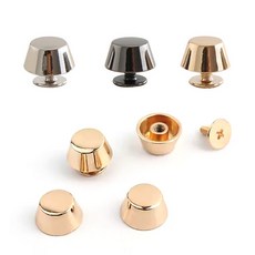 나사형 가방받침 가방 다리찡 소꼬발 오너킹 수예용품 부자재, 1개, 골드