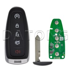 Datong-자동차 스마트 리모컨 교체 키 포드 익스플로러 엣지 플렉스 C-맥스 토러스 ID46 PCF7953 M3N5WY8609 315Mhz, 315 MHz_FO38 Blade, 315 MHz, 1개