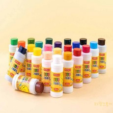 대목 물감 갈색 수채화