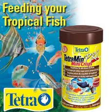 Tetra 德彩 TetraMin PRO Mini Crisps 小型魚顆粒飼料 100ml, 1個
