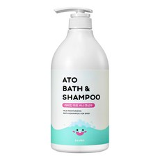 Ravikit Ato Bath & Shampoo 大號嬰兒多合一潔面乳 1038ml, 1個