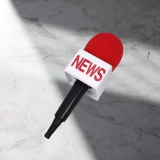 가짜 마이크 촬영용 모형 마이크 행사 공연 패러디 페이크 소품