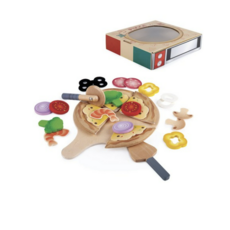 하페 여아 홈메이드 피자 만들기 역할 주방놀이, 혼합색상, 1개