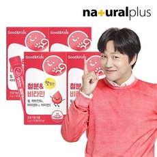 플러스 굿앤키즈 맛있는 철분 비타민, 4개