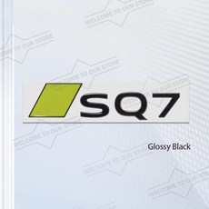 자동차 스타일링 새 편지 레터링 엠블럼 컬러 바디 트렁크 금속 배지 스티커 데칼, 12. J Glossy Black, 기본