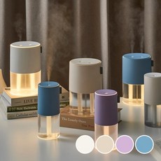 모던하우스 인테리어 무드등 강력분사 필터식 가습기 500ml 4 color 474247, 라덴더퍼플