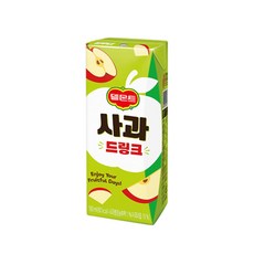 델몬트 사과 드링크 190ml, 1개