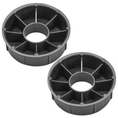 라벨 스티커 크래프트 페이퍼 롤용 7.6cm(3인치)에서 2.5cm(1인치) 코어 어댑터 (1쌍). 7.6cm(3인치) 코어가 있는 라벨 롤을 디스펜서에 장착할 수 있습니다, 라벨, 스티커, 크래프트 페이퍼 롤용 7.6cm(3인치