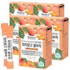 본트비 피치망고 콤부차 피치망고맛 분말, 5g, 30개입, 5개