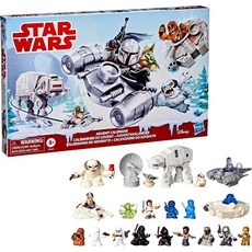 스타워즈 강림절 달력 마이크로 피규어 및 차량을 포함한 24개 카운트다운 STAR WARS Advent Calendar