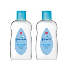 Johnson's嬌生 潤膚嬰兒油 清爽配方, 2件, 125毫升