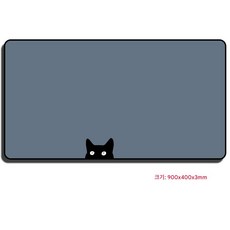 고양이 XXL 대형 마우스패드 900x400x3mm 고해상도 인쇄 미끄럼 방지, 1개, 06