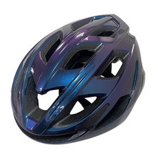 超能玩工 空力安全帽 公路自行車騎行頭盔 一體成型單車腳踏車安全帽, 1個, 炫彩紫
