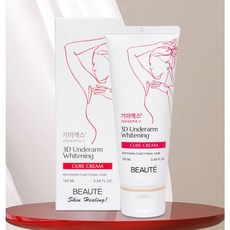 기미엑스 3D 언더암 화이트닝 큐어크림 Melasma-x 3D Underarm Whitening Cure Cream, 1개, 100ml