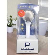 PURELA 淨水過濾花灑, 白, 1個