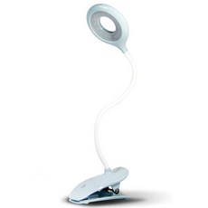 탁상 클립형 충전식 LED 마카롱 조명 스탠드 76291ea 1(pc), 블루
