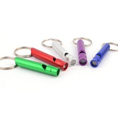 셀엔드 호신용 컬러 호루라기 열쇠고리 호각 자동차키링