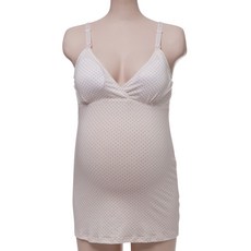 크리비아 마터니티 도트 나염 수유 브라런닝 CLG4548A