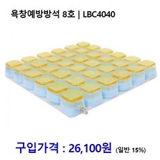노인복지용구 욕창예방방석 8호 LBC4040 장기요양인정번호필수, 의료급여(6%)