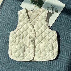 경량패딩조끼 다이아 퀼팅 누빔 베스트