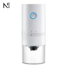 【N.SPACE】Y2 PRO智能磨豆機 電動咖啡磨豆機 無線便攜 咖啡研磨, Y1 磨豆機 [白色]