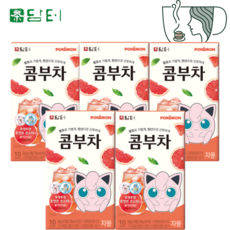 담터 콤부차50T 혼합 (자몽+레몬+샤인머스켓+망고리치+납닥복숭아 각10T) 선택가능, 1개, 자몽10TX5