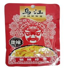 烏江榨菜涪陵榨菜四川美食開袋即食80g包 每組10包微辣口味, 800g, 3套