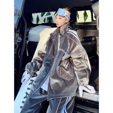 JoYouth 벨벳 보드복 스키복 남녀공용 상하의 세트