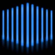 YOFOBU 12 PCS 14인치 산업용 등급 글로우 스틱 대량 비상 점보 라이트 캠핑용 어두운 밝은 대형 스틱에서 글로우하이킹.허리케인 지진 생존 키트 액세서리, 블루