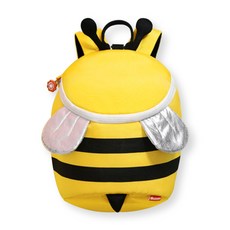 토이토 애니멀 키즈 백팩 4종 미아방지 어린이 동물 꿀벌 가방, 1개, 옐로 꿀벌