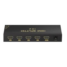 HD HDMI 분배기 1 입력 2 출력 4K 2.0 지지대 60Hz HDCP 2.3 HDR 10 및 3D 1x2, 1 IN 4 Out