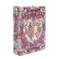 애나멜 2칸 20매 포토카드바인더, 1개, 핑크엔젤