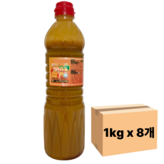 백호 맛자랑 겨자 소스 냉채, 8개, 1kg