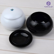 퍼플제로 바둑알케이스 바둑돌통 바둑통 2P 원형 플라스틱