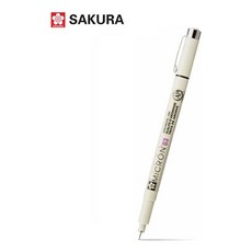 사쿠라 피그마 마이크론 라이너펜 낱자루 캘리그라피 드로잉펜 어반스케치, 01 블루, 본상품선택