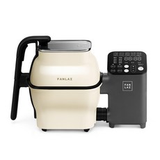 飯來 M1自動炒菜機，智慧料理，全方位加熱不沾鍋，一鍵清洗家用多功能智能烹飪機, 奶貝色